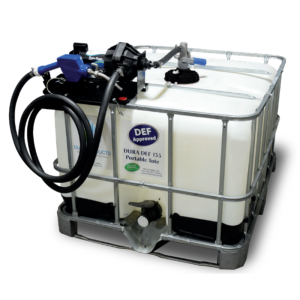 135 Gallon DEF IBC Tote w/ 110V Caddy & RPV Top Suction