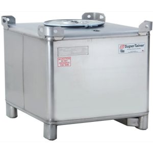 180 Gallon Stainless Steel Supertainer Tote