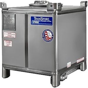 300 Gallon Stainless Steel IBC Tote