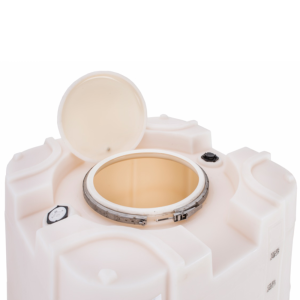 Alternative view of 220 Gallon Premium Wide Mouth Stacking IBC Tote